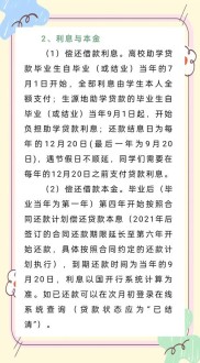 国家助学贷款政策解析：最高1.6万元/年，还款期限最长22年