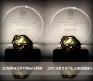 2015卓越竞争力金融机构评选揭晓，捷信消费金融获大奖